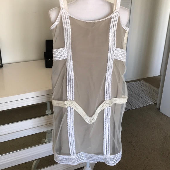 Fendi Grey Ivory beaded dress - open to offers - Picture 4 of 8